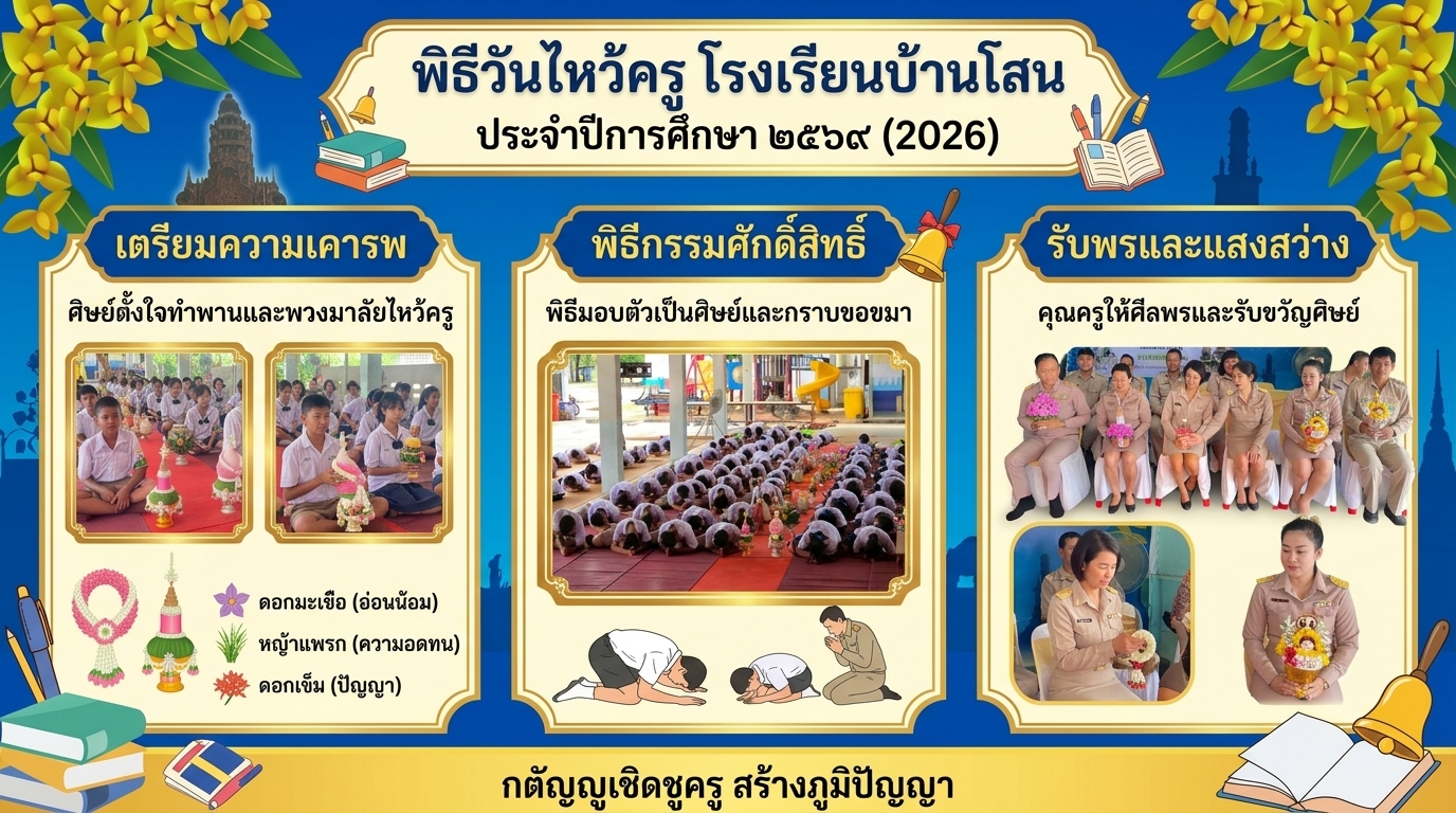 กิจกรรมวันไหว้ครู
